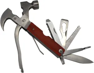 Multifunctional Outdoor Camping Hammer Tool Portable Tools Axe Saws Screwdriver Pliers Scissors