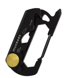 Munkees 13-Function Carabiner Card Tool