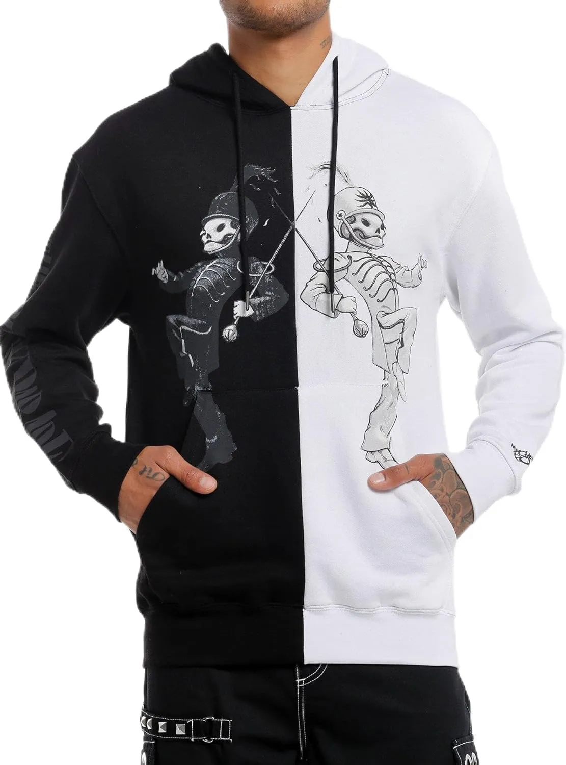 My Chemical Romance The Black Parade Split Hoodie MULTI