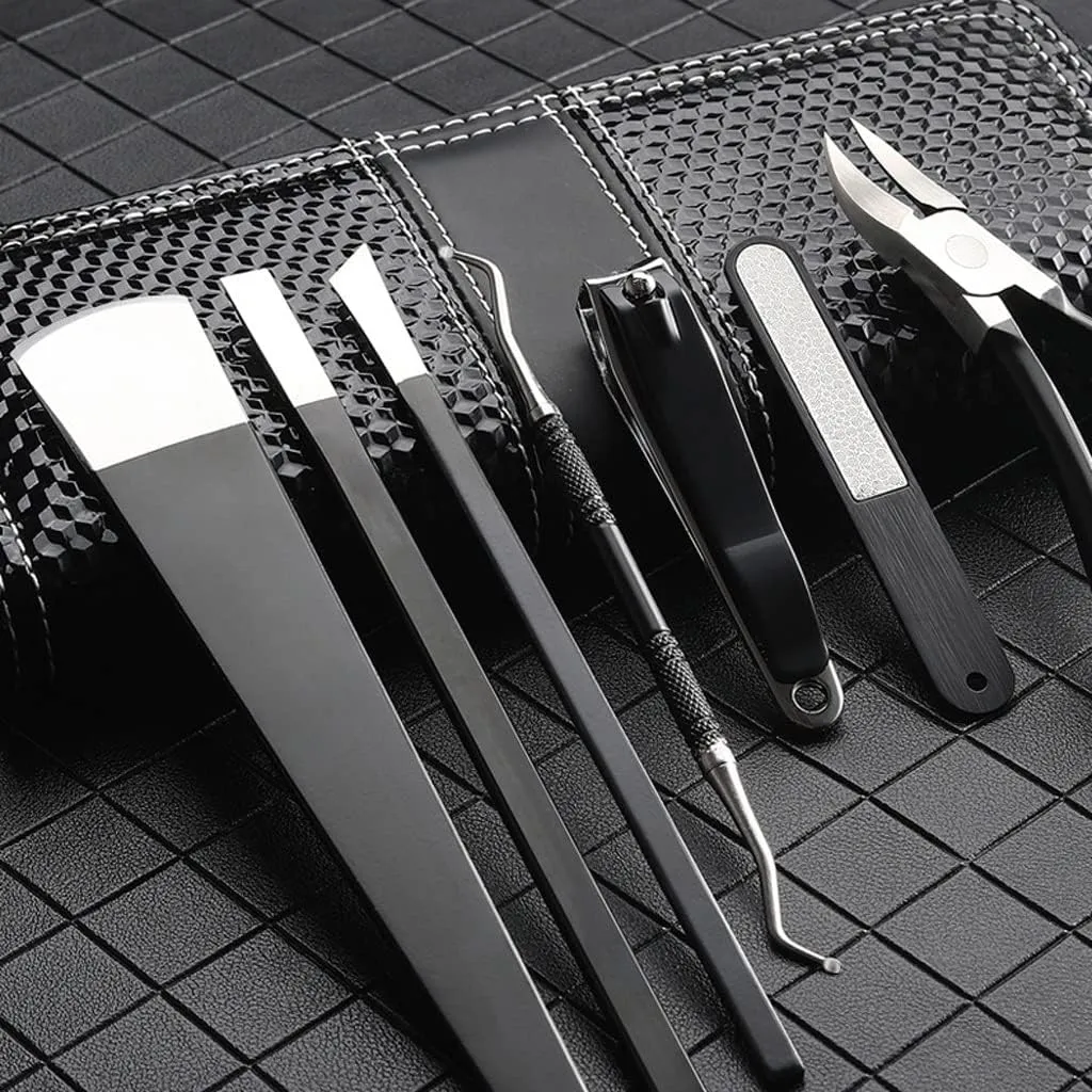 Nail Clippers Set Professional Pedicure 7 Sets Toenail Care Set Nail Clippers Manicure Pedicure Kit Stainless Steel Pedicure Pliers Travel Sets (Size : 7 Pieces)