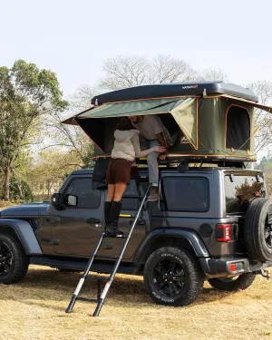 Naturnest Rooftop Tent Hard Shell, 4 Season Nature Nest Roof Top Tent Hardshell for Van Jeep SUV Pickup Truck Overland Car Roof Rack Tents for Camping Car Top Rooftop Tents Hardshell Orion RTT