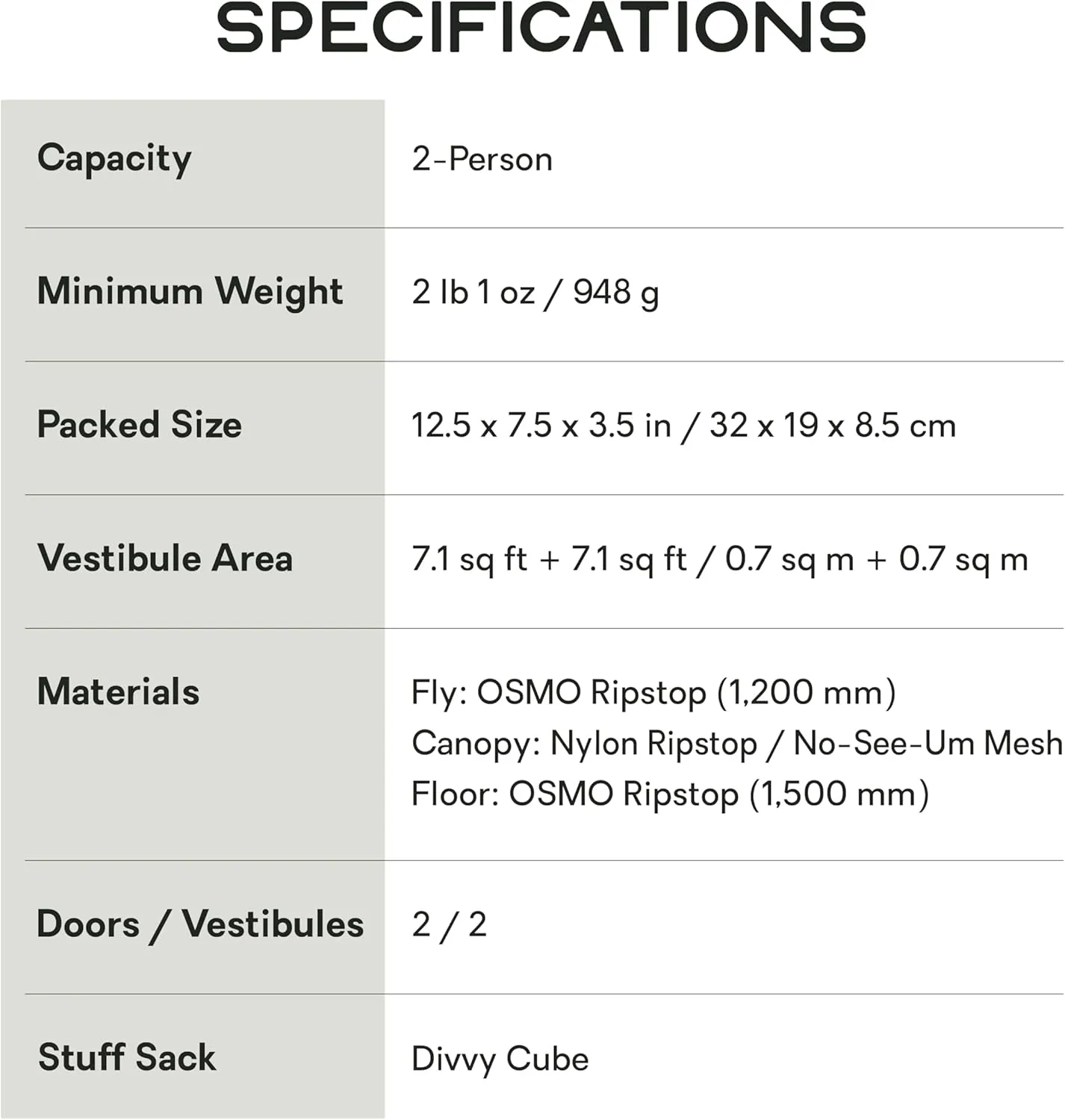 NEMO Equipment Hornet OSMO Ultralight Backpacking Tent