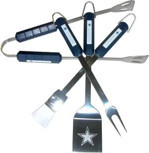 NFL Dallas Cowboys 4-Piece Barbecue Set