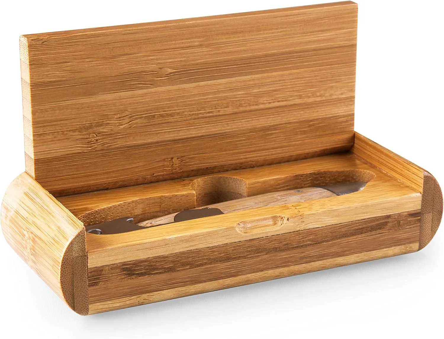 NFL Kansas City Chiefs Elan Engraved Tool Set, One Size, Bamboo