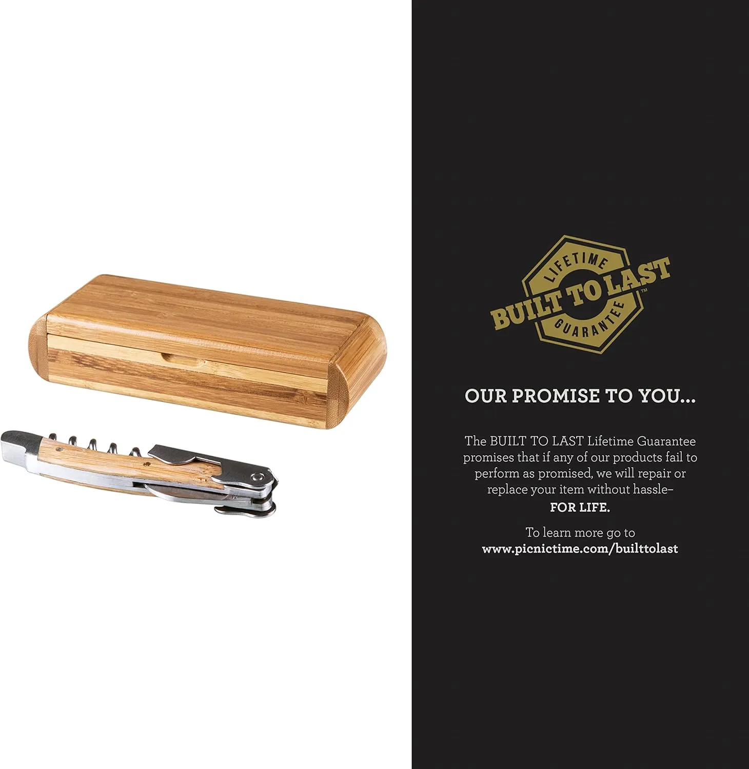 NFL Kansas City Chiefs Elan Engraved Tool Set, One Size, Bamboo