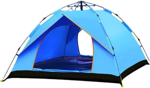 NIEH Tent Rainproof Multifunction Folding Automatic Outdoor Leisure Travel Thick Family Camping Tents 4 Person