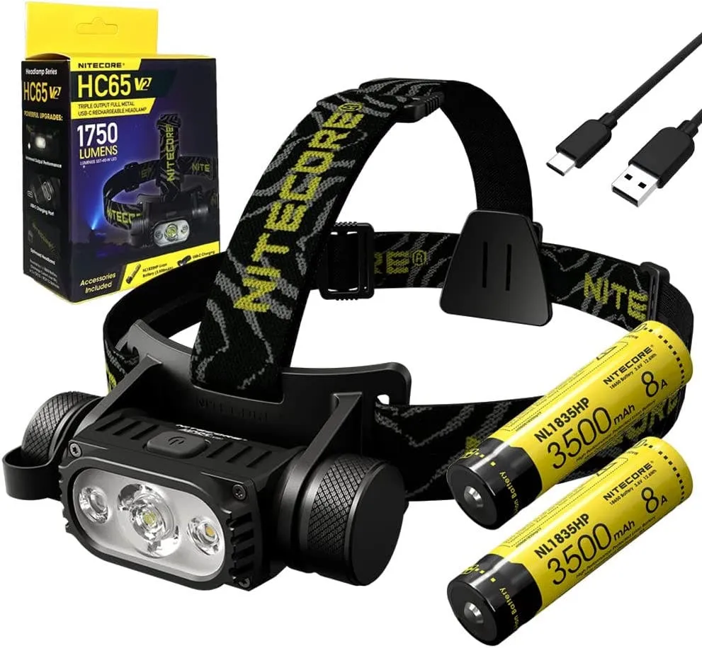 Nitecore HC65 V2 Rechargeable LED Headlamp