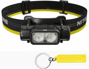 Nitecore NU53 1800 Lumen Lightweight Industrial Headlamp 6000mAh Battery USB-C Rechargeable Headlight Tag