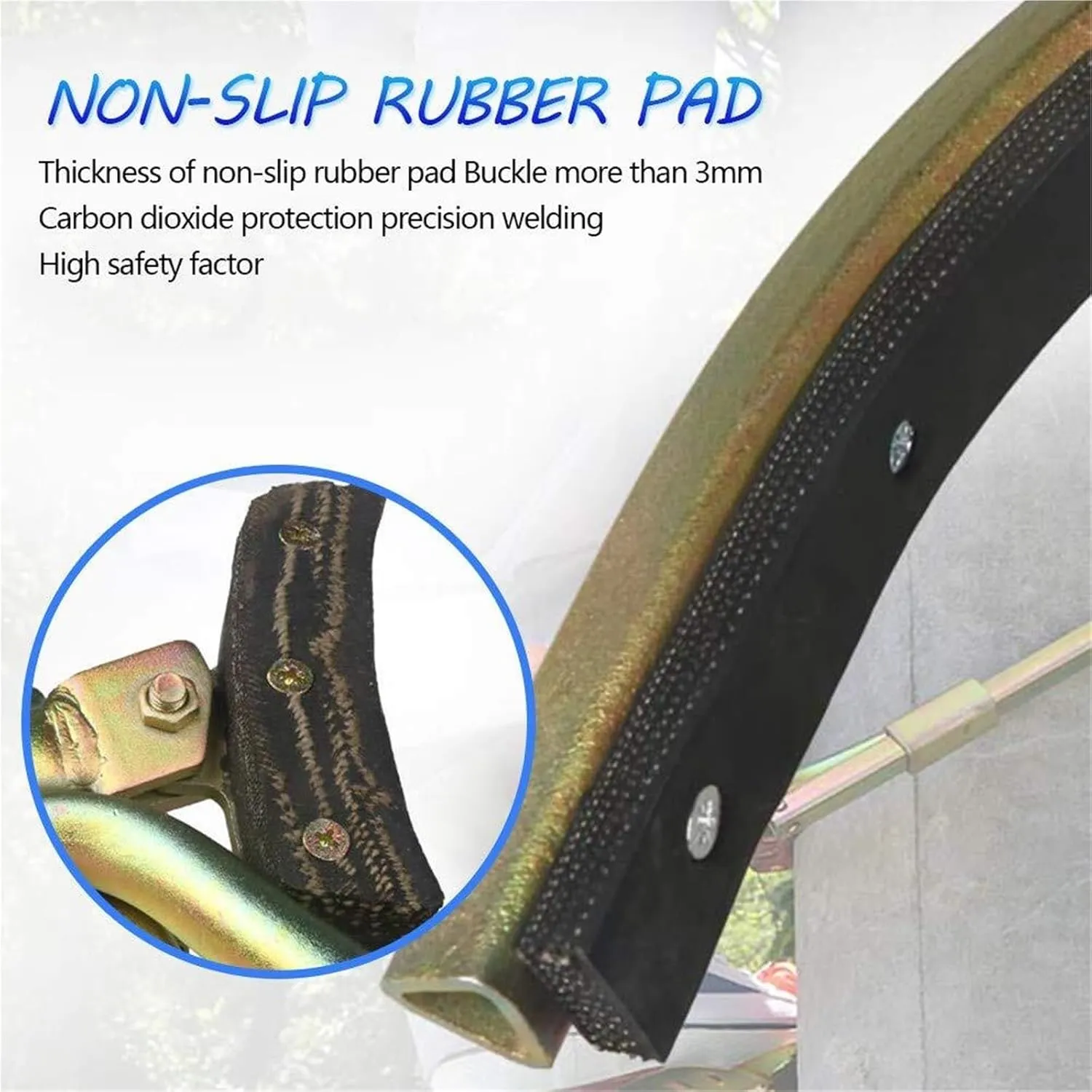 Non-Slip Tree Climbing Gear, Climbing Tree Tool with Seat Belt, Stainless Steel Climbing Trees Tool,Load 150 Kg(300model)