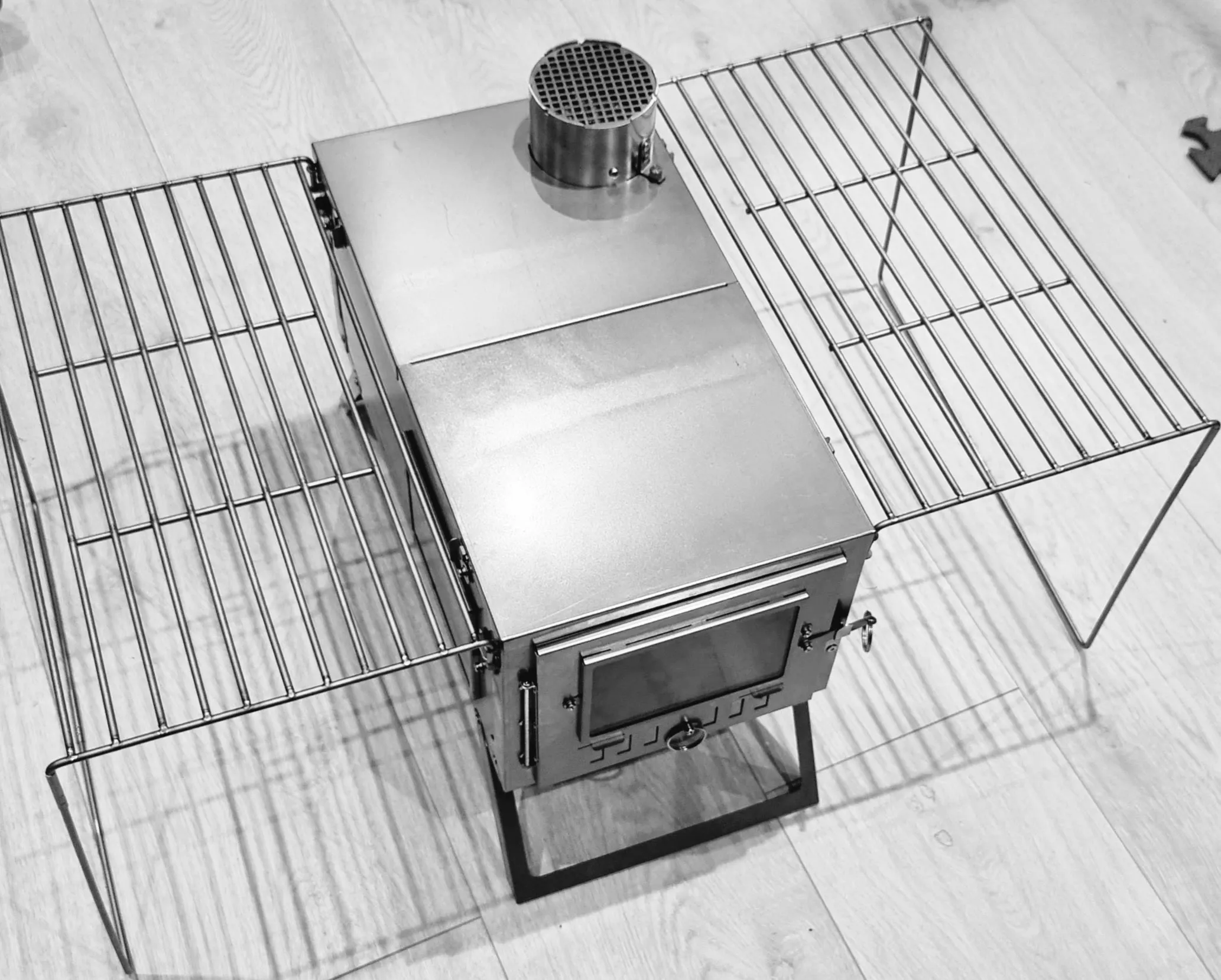 NORTENT Ultralight Titanium Tent Stove 専用サイドシェルフ&グリル