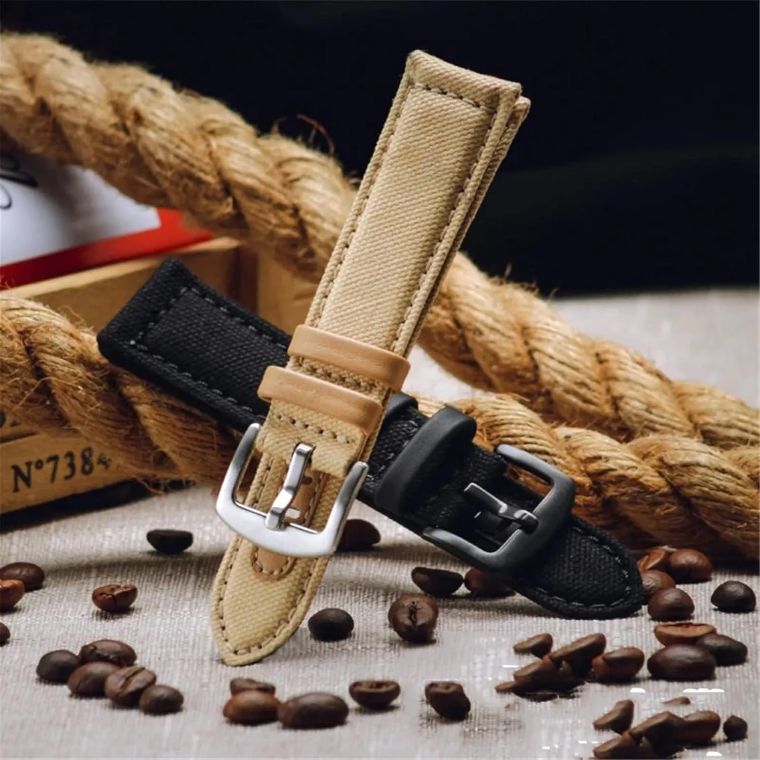 Nylon Watch Band 20mm 22mm 24mm Sport Quick Release Replacement Bracelet Men Women Universal Strap