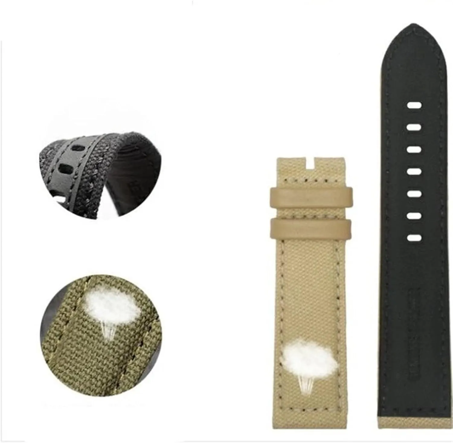 Nylon Watch Band 20mm 22mm 24mm Sport Quick Release Replacement Bracelet Men Women Universal Strap