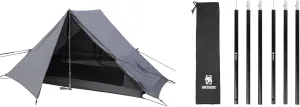 OneTigris HILLRIDGE Ultralight Backpacking Tent   Tent Poles