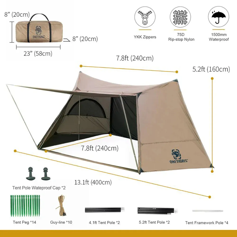 OneTigris Solo Homestead Camping 2 person tent