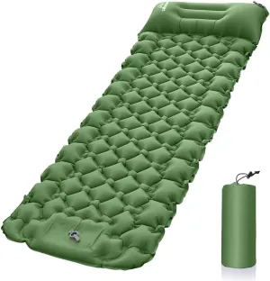 Orgone Sleeping Pad Ultralight Inflatable Sleeping Mat Self Inflating Camping Air Mattress for Camping Hiking Traveling Tent
