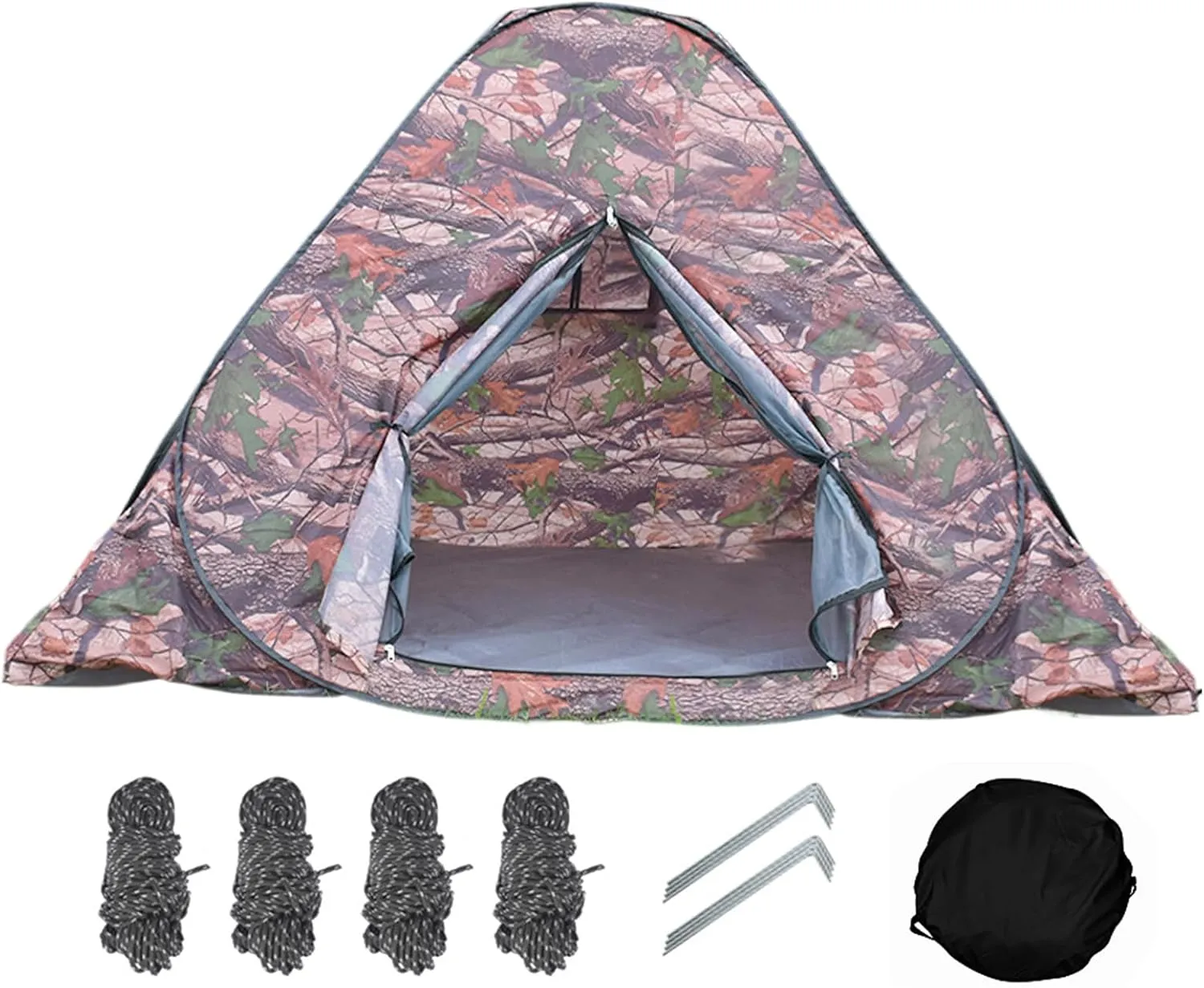 Outdoor Camping Tent - Camping Tent | Pop Up Tents for Camping | Awning Waterproof Canopy UV Protection Instant Setup Foldable Sun Shade for Beach Shelter Trips Outings Sports Festivals Photography