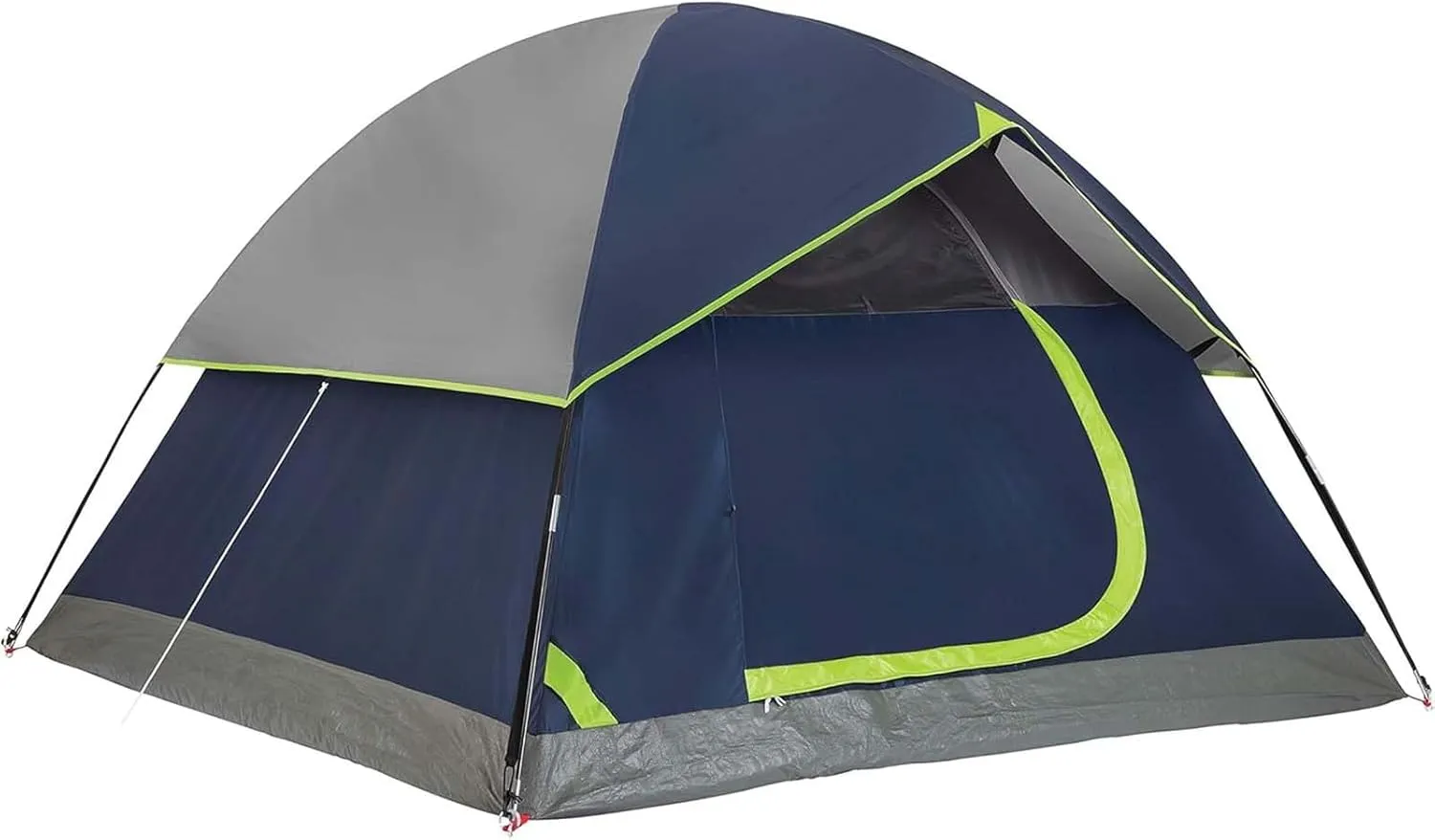 Outdoor Camping Tent，4 Person Weatherproof Tent with Rainfly，Outdoor Products Windproof Sunscreen rain shelter Tent，Folding Build Outdoor Products