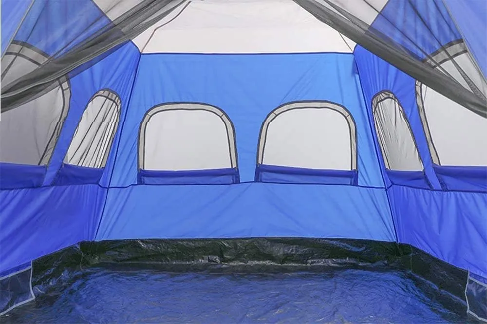 Outdoor Camping Tents, 5-6 Person Automatic Tent, Instant Cabana Waterproof Shade Canopy Tarp for Wilderness Survival Mountaineering,Green