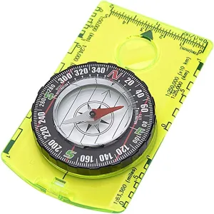 Outdoor Equipment Professional Compass Rotating Bezel Universal and Reliable Climbing Adventure Compass Accessories