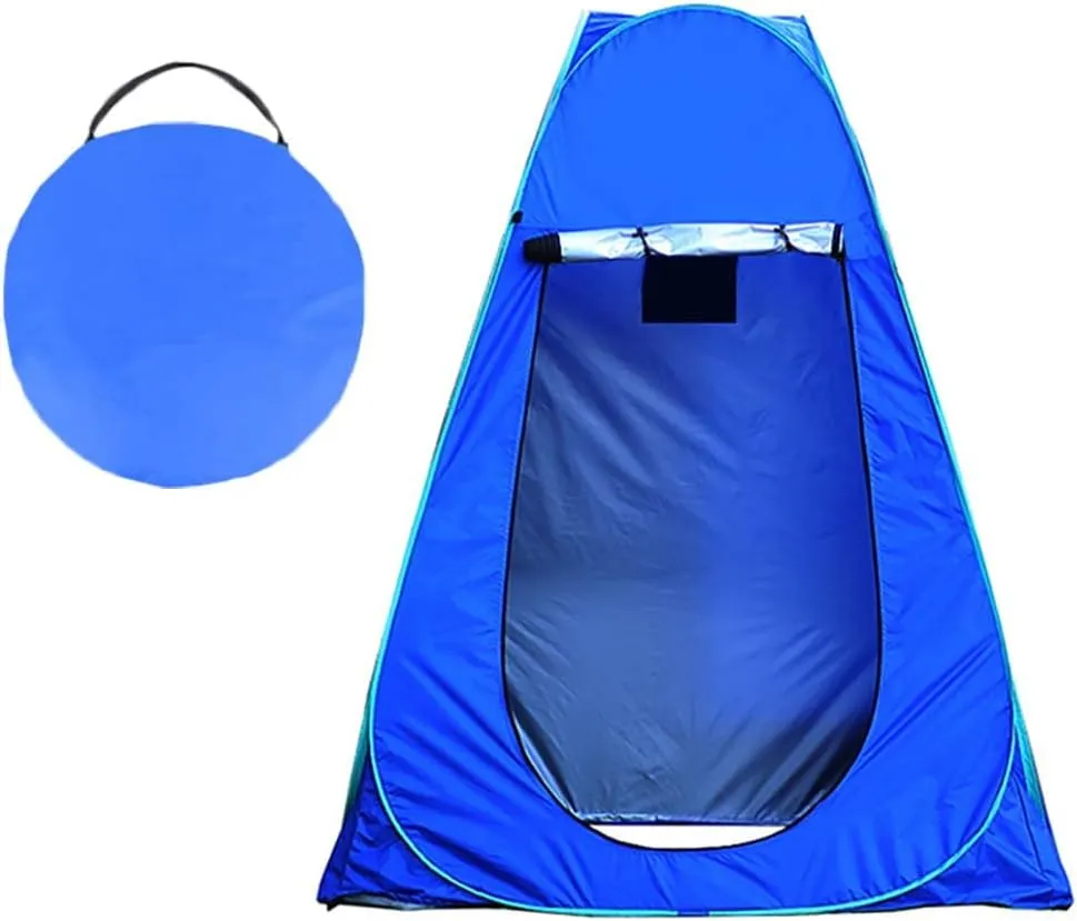 Outdoor Portable Shower Tent, Pop up Changing Tent, Camping Shower Tent, Indoor and Outdoor Folding Tents, Suitable for Hiking and Beach awnings, Picnic Fishing, etc.