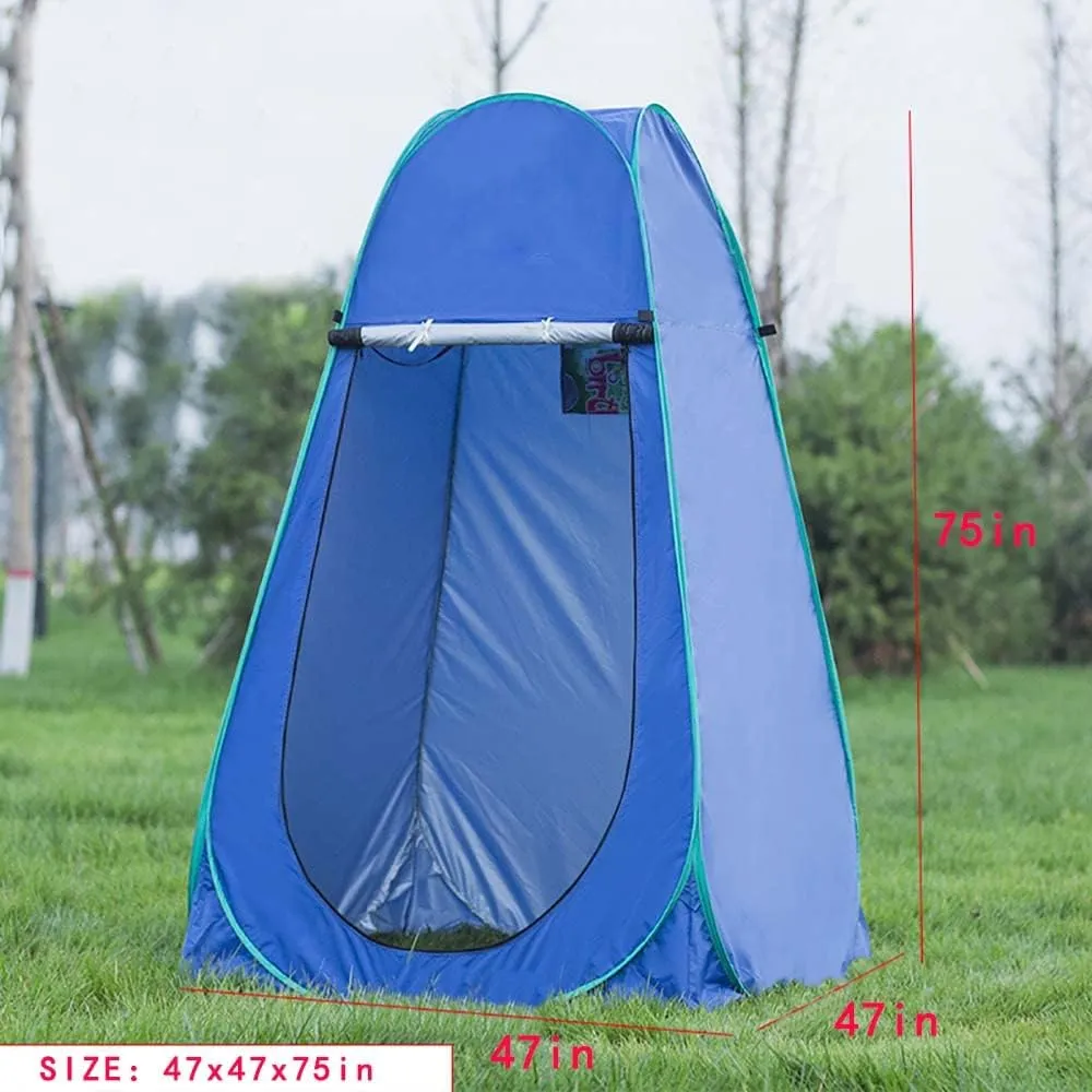 Outdoor Portable Shower Tent, Pop up Changing Tent, Camping Shower Tent, Indoor and Outdoor Folding Tents, Suitable for Hiking and Beach awnings, Picnic Fishing, etc.