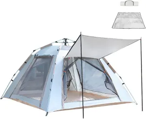 Outdoor Self-driving Travel Camping Tent Automatic Quick-opening Tent Portable Rainproof Sunshine-proof Tent Fishing Hiking Sunshine Shelter,Outdoor Self-driving Travel Camping Tent