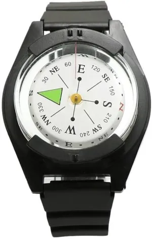 Outdoor Survival Watch Strap Compass Outdoor Orienteering Hiking Equipment
