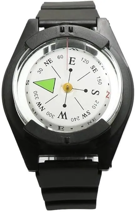 Outdoor Survival Watch Strap Compass Outdoor Orienteering Hiking Equipment