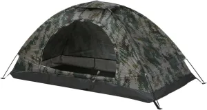 Outdoor Tent Camouflage Ultralight Camping Tent ice Fishing Tent Anti-UV Camping Tent for 1/2 Person Single Layer Outdoor Portable Beach Tent (Color : for 2 Persons) (Color : for 2 Persons)