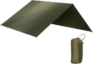 Outdoor Travel Tarp Tent Camping Outdoor Hiking Backpacking Tent Tarp Camping Tourist Beach Sun Shelter Suitable for Outdoor Family Camping, Fishing(A)