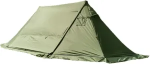 Outdoor Windproof Camp Tent 4 Season Tent Sun Shelter Compatible with Family Camping Hunting Fishing Beach Tent (Agr Oxford Cloth)