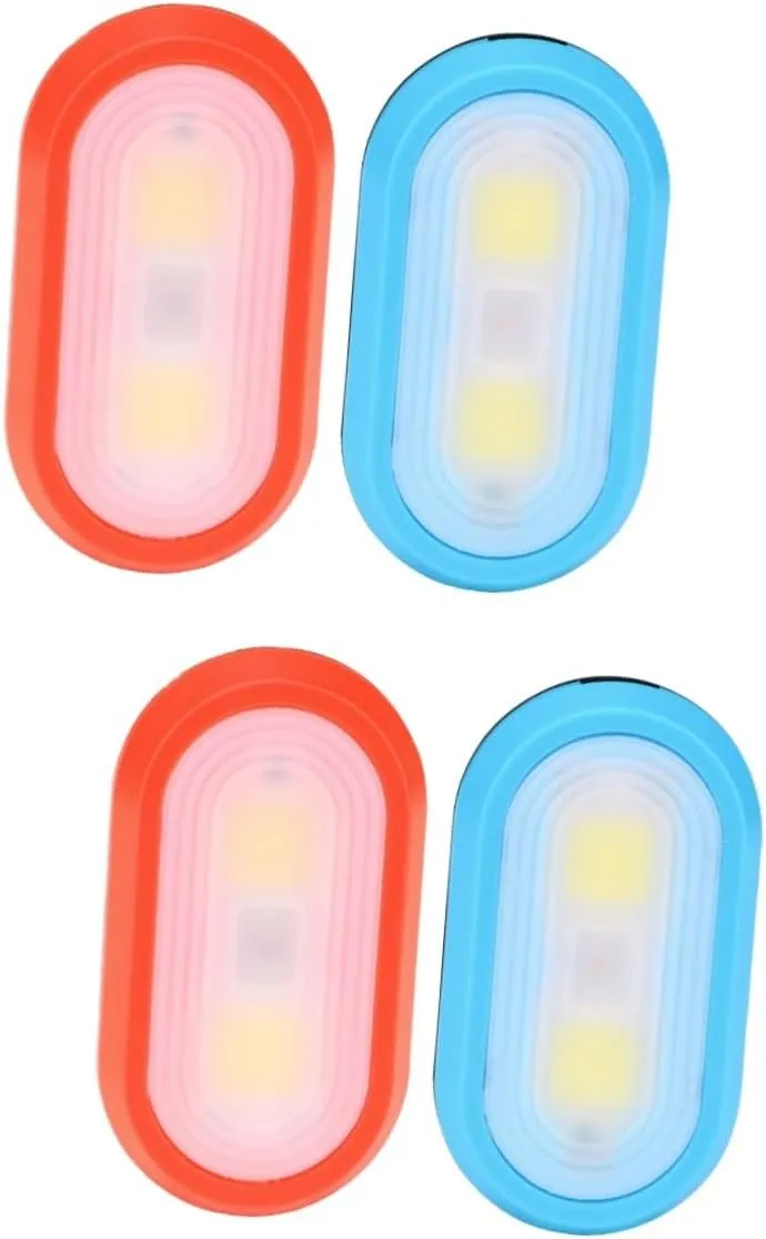 Outside Safety Light Visibility Night Flashlights Rechargeable Running Pocket Portable Clip Light