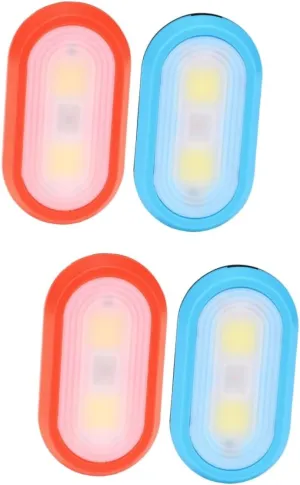 Outside Safety Light Visibility Night Flashlights Rechargeable Running Pocket Portable Clip Light