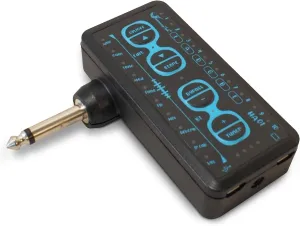 Passport Guitar Headphone Amplifier – HA01 Premium Guitar Amplifier with USB Port – Wireless Bluetooth Travel Guitar Amplifier