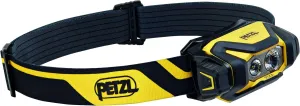PETZL PIXA Professional LED Headlamp, 450 Lumens, IP68 Waterproof, 3 Lighting Modes, Black/Yellow