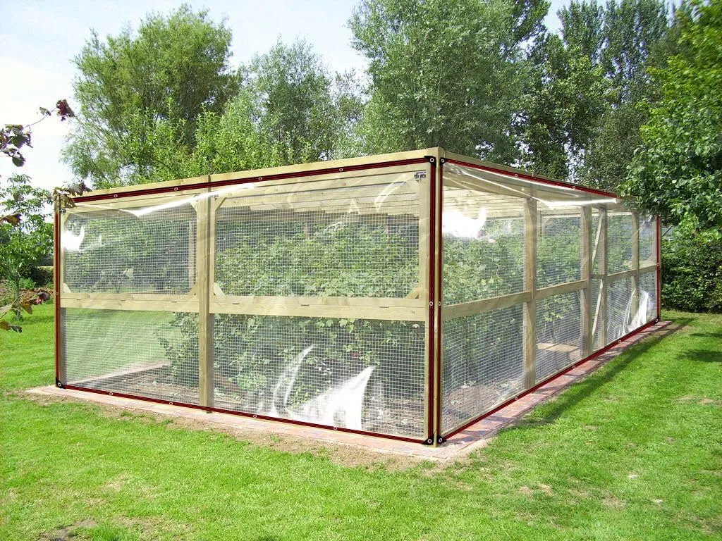 Plastic Tarps Heavy Duty Waterproof - 10X10FT Clear Vinyl Tarp with Grommets for Patio Tarpaulin for Outside Chicken Coop Porch Gazebo Plant Garden Lonas