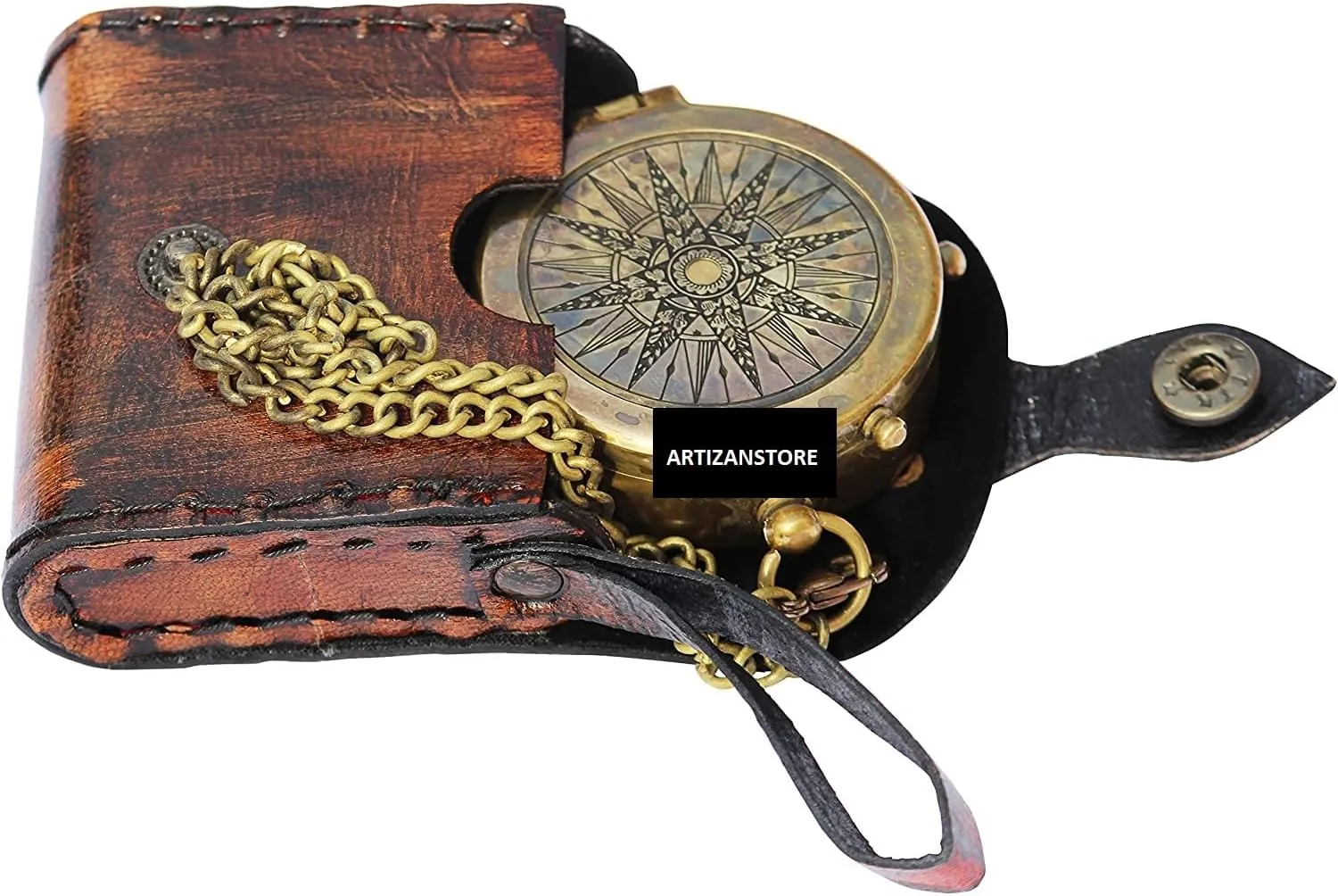 Pocket Compass for Hiking, Survival Instrument Antique “So You Can Always Find Your Way Back Home” Engraved Camping Pocket Compass Nautical Compass Vintage Navigation Outdoor Compass