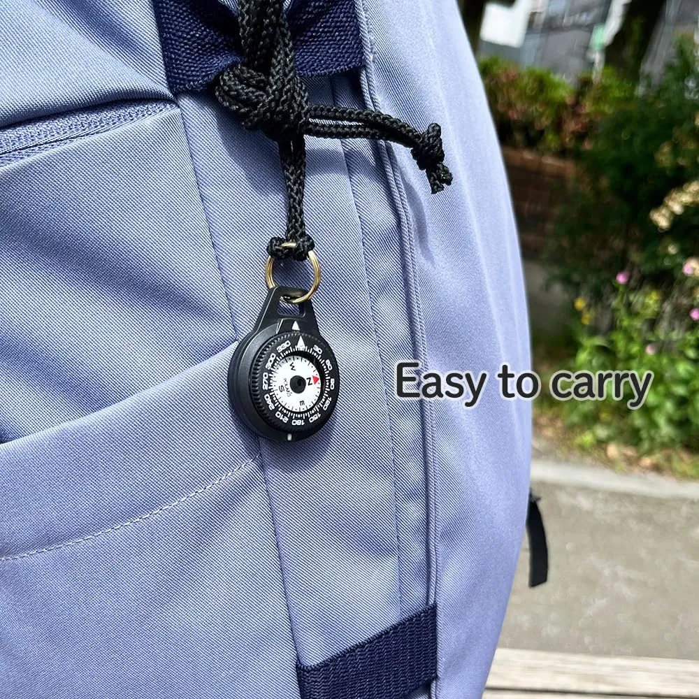 Polaris Waterproof Micro Compass - 2 Models/Watchband or EDC Compass