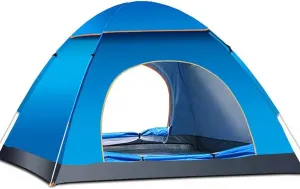 Pop Up Beach Tent, 3-4 Person,200 X 200 X 120 Cm Lightweight Waterproof Quick Up,Hiking Travel Trekking Groundsheet Portable Carryi(Beach Tent)