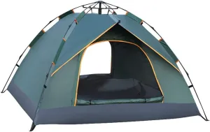 Pop Up Beach Tent Sun Shelter Portable Lightweight Instant Tent Pop Up Tent for 2 to 3 Person Automatic Opening Hydraulic Tent for Family Trip, Hiking, Picnic and Party