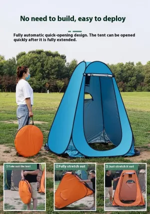 Pop up Toilet Tent Camping Portable Shower Tent Outdoor Privacy Changing Room Fishing Caravan and Changing Room Tent