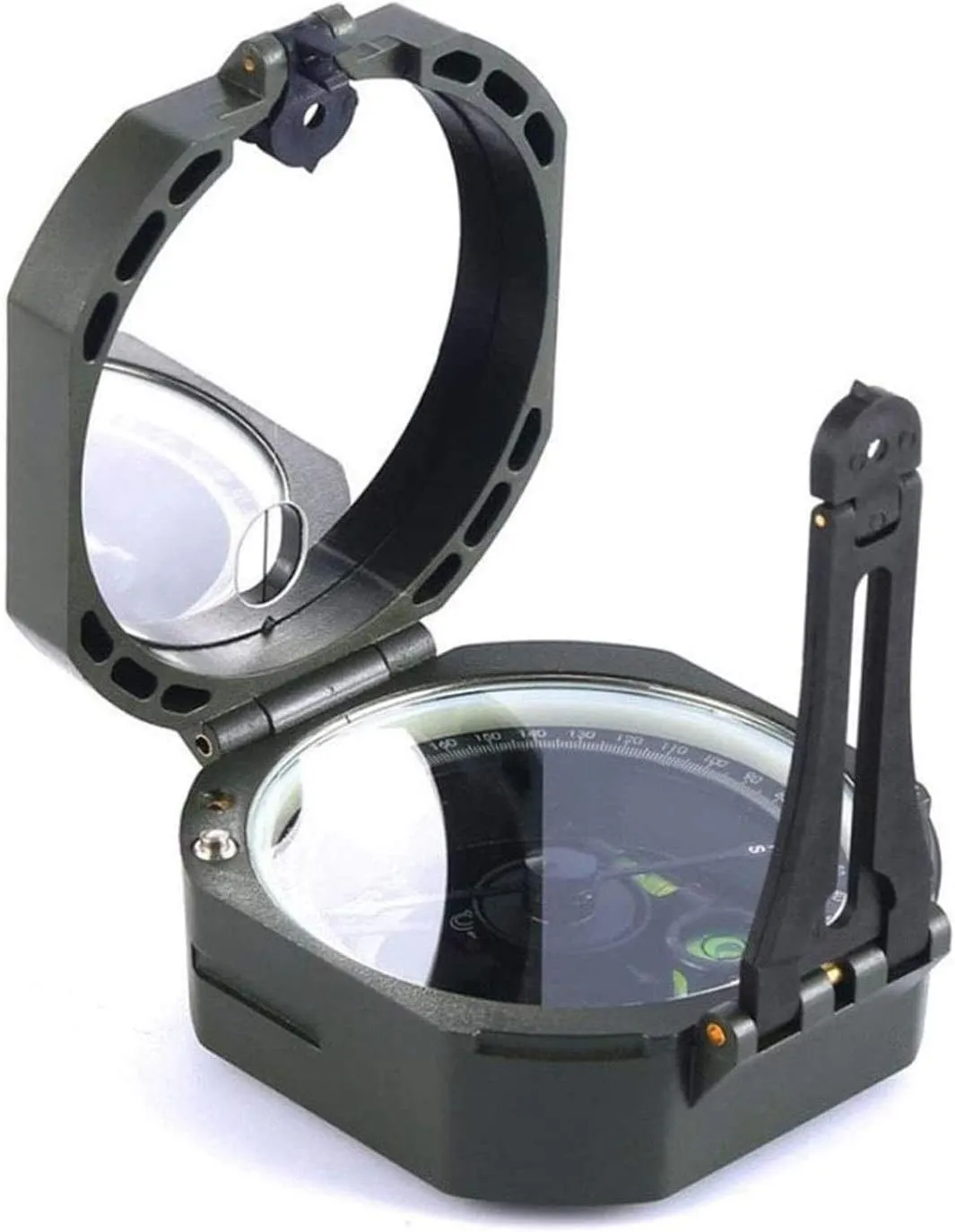 Portable Compass, High Precision Fluorescent Night Vision Design, Outdoor Adventure Geological Survey Compass