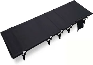 Portable Folding Adult Bed,Camping Cot Folding Camping Cot, Portable&Compact Camping Beds for Adult, Single Ultralight Tent Camp Bed, Metal Frame Include Storage Bag for Indoor Outdoor Hi