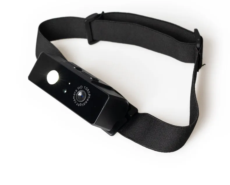 Portable Mini LED Headlamp USB Rechargeable Camping Head Lamp Fishing Detachable Headlight Sport Camera DVR Recorder D9