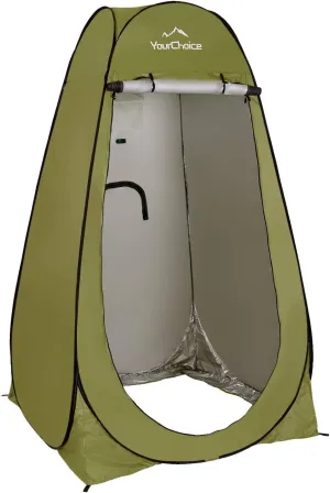 Premium Pop-Up Privacy Tent for Shower and Restroom Use