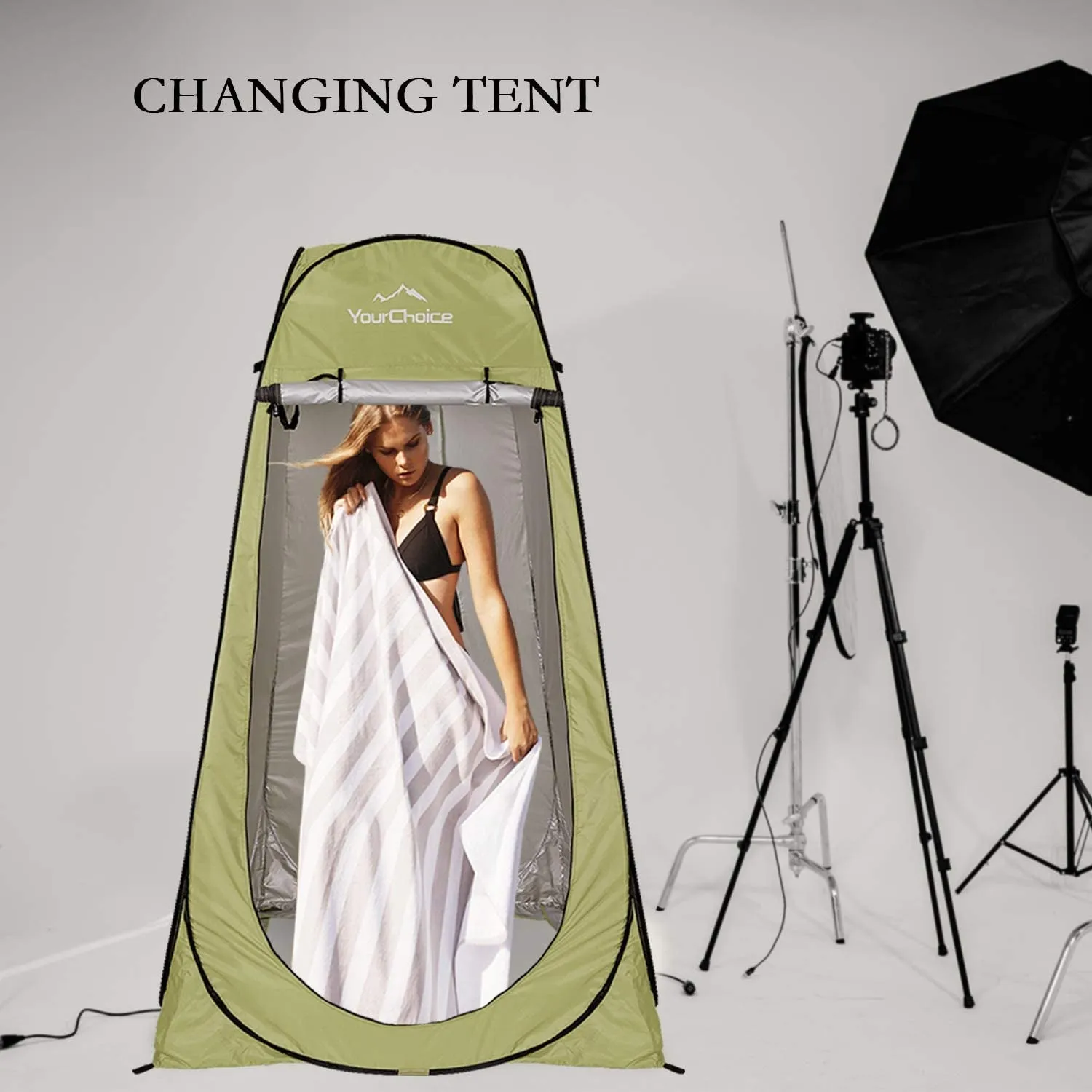 Premium Pop-Up Privacy Tent for Shower and Restroom Use