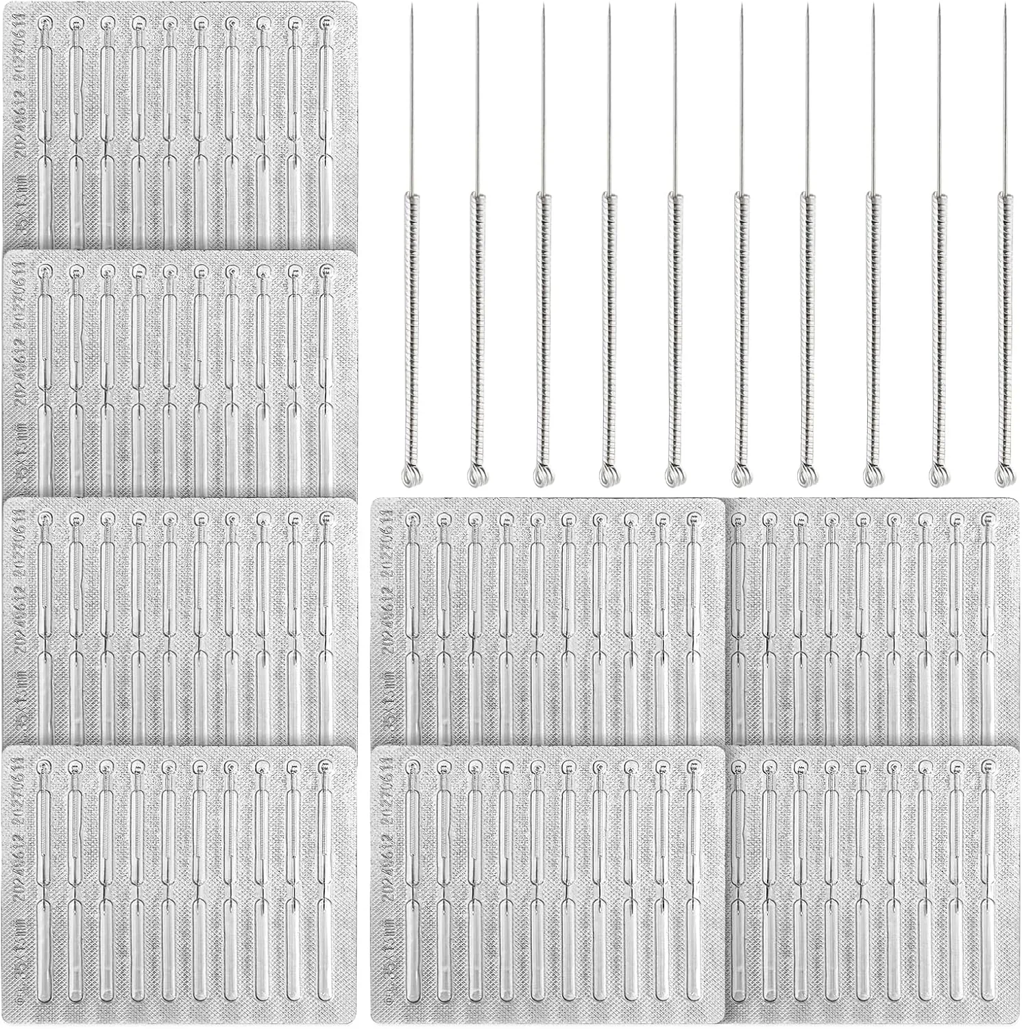 Professional 100pcs Disposable Pimple Needles, Acne Needle, Blackhead and Blemish Remover Tools, Pimple Popper Tools