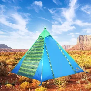 Protection Sun 3-4 People Camping Tent Outdoor Shade Canopy Waterproof Tarp Compatible with Wilderness Survival Mountaineering-2 Person Tents Tent (Co