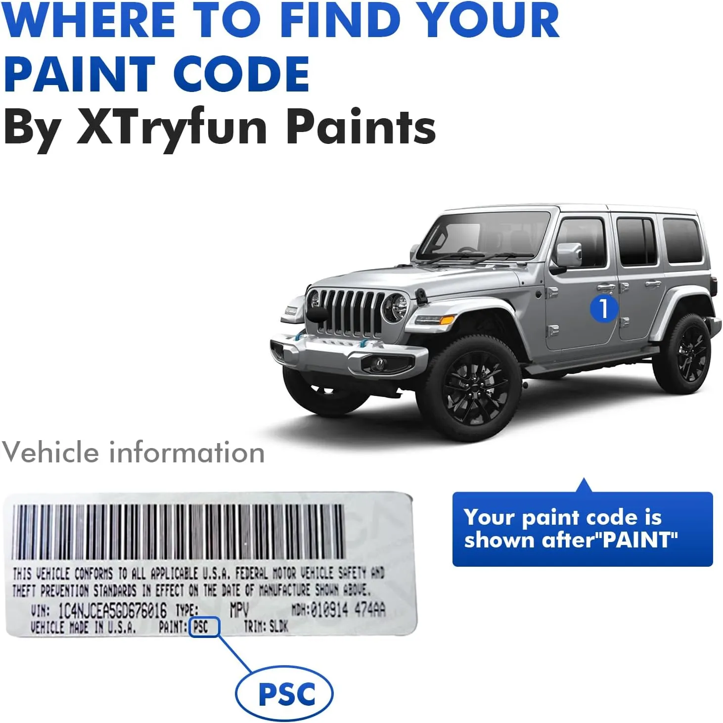 PSE/SSE Silver Zynith Touch Up Paint Compatible with Jeep, DIY Car Paint Scratch Repair, Automotive Paints, Quick & Easy Fix Scratch Repair for Grand Cherokee/Compass/Grand Wagoneer/Wrangler