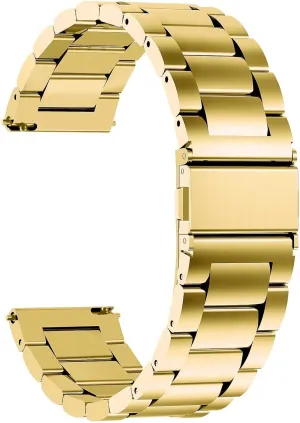 Quick Release Metal Chain Watch Bands, Stainless Steel Link Watch Strap Bracelet 18mm, 19mm, 20mm, 22mm For Men Women